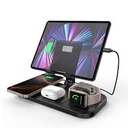 Klip Xtreme KDC-150 - Charging stand / battery charger - 15 Watt - 24 pin USB-C - Cellular phone / Wireless earbuds / Apple AirPods / Apple Watch - Wireless - Para Smartphones