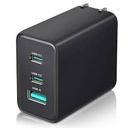 Klip Xtreme - Charging stand / battery charger - 65 Watt - Power DC Nema - Cellular phone / Laptop / Macbooks / Notebook / Tablet - Wireless - Para Smartphones - 7 in 1 Charger Station