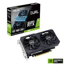 ASUS - DUAL-RTX3050-O8G-V2 - PCI Express 4.0 - NVIDIA - NVIDIA GeForce RTX 3050 - GDDR6 SDRAM - DisplayPort / HDMI