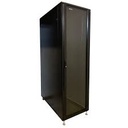 LTK-GAB420610-GABINETE 42U PISO 600W*1000D*2100H 4 ABANICOS DESARMADO CAP 800KGS