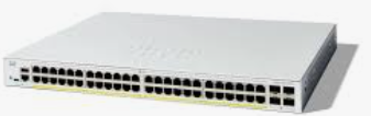 C1300-48FP-4G -  Cisco Catalyst 1300 C1300-48FP-4G Conmutador Gigabit Ethernet 10/100/1000 Mbps de 48 puertos + 4 puertos SFP de 1 Gbps