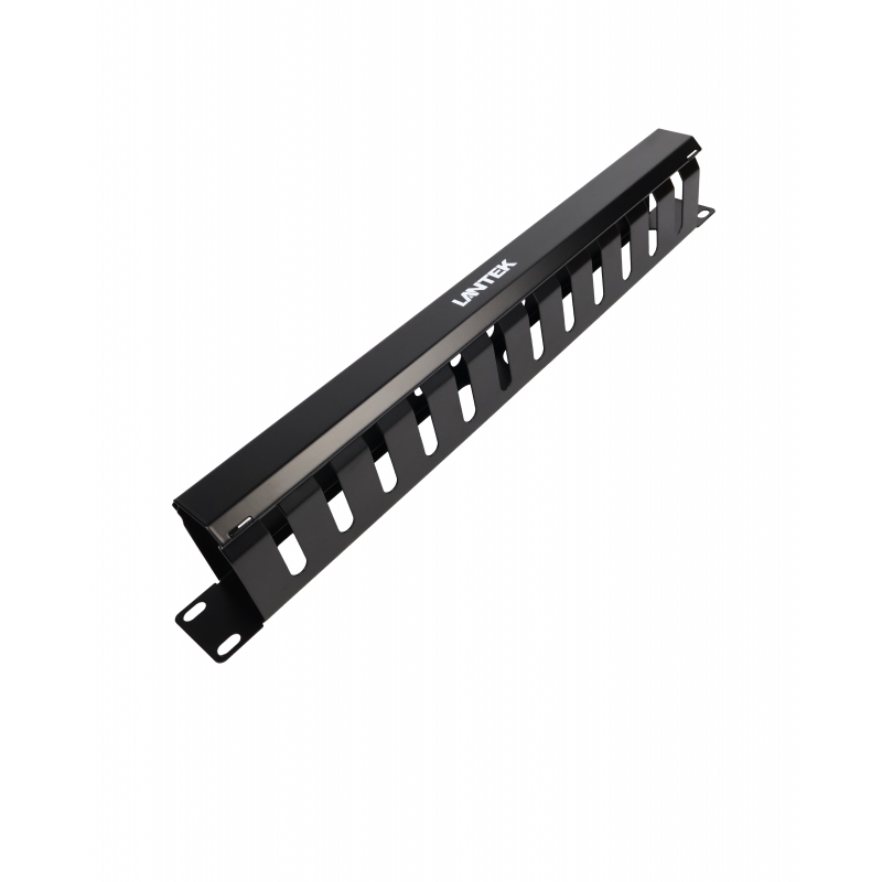 LTK-ORG1U-Organizador Horizontal 1u Metalico