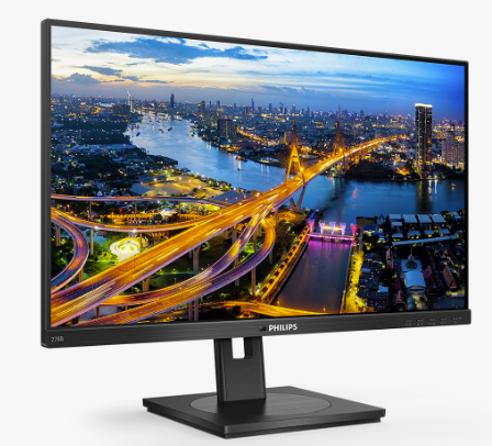 Philips Monitor 27" negro 278B1/27 - 3840 x 2160 4K @ 60 Hz - IPS - 350 cd/m² - 1000:1 - 4 ms - 2xHDMI, DisplayPort - altavoces.