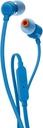 JBL - Headphones - T110 Wired In-ear Blue (S. Ame