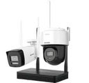 Hikvision - Surveillance camera - Indoor / Outdoor - 2MP H.265 TWO bullet WiFi NVS