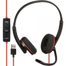 Poly Blackwire C3220 - Blackwire 3200 Series - auricular - en oreja - cableado - USB-C - negro - Certificado por Skype, Certificado por Avaya, certificado con Cisco Jabber