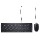 Dell - Keyboard and mouse set - Spanish - Wired - KM300C 3000182719331.4