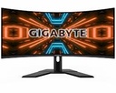 Gigabyte - LED-backlit LCD monitor - Curved Screen - 34" - 3440 x 1440 - VA - DisplayPort / HDMI - Black - GS34WQC US1