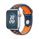 Apple Nike - Loop para reloj inteligente - 45 mm - M/L (adaptable a puños de 160 - 210 mm) - llama azul