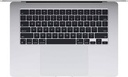 Apple MacBook Air - Notebook - 15" - Apple M3 None - 16 GB - SSD - MacOS Sonoma - Silver - 1-year warranty - MXD23LL/A