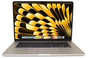 Apple MacBook Air - Notebook - 15" - Apple M3 None - 16 GB - SSD - MacOS Sonoma - Starlight - 1-year warranty