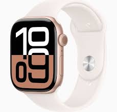 Apple Watch - Smart watch - Series 10 GPS 46mm Rose