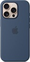 Apple - Funda - Silicona - Denim - para iPhone 16 Pro