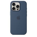 Apple - Funda - Silicona - Denim - para iPhone 16 Pro Max