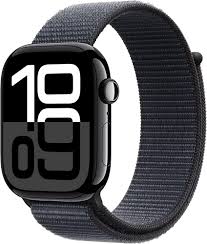 Apple Watch Series 10 (GPS) - Smart watch - 46mm Jet Black Alum/Black