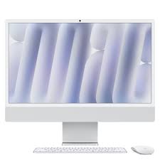Apple iMac - All-in-one - Apple M4 None - 512 GB HDD - 24" - Mac OS Sequoia - silver