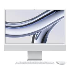 Apple iMac - All-in-one - Apple M4 None - 512 GB HDD - 24" - Mac OS Sequoia - silver - 10?core CPU and 10?core