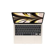 Apple MacBook Air - Notebook - 13" - Apple M2 None - 16 GB - 256 GB - Mac OS Sequoia - Starlight - 8co CPU 8-co GPU MC7W4E/A