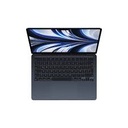 Apple MacBook Air - Notebook - 13" - Apple M2 None - 16 GB - 256 GB - Mac OS Sequoia - Midnight - 8co CPU 8-co GPU MC7X4E/A