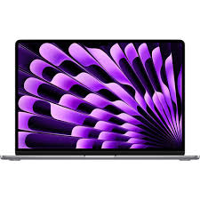 Apple MacBook Air - Notebook - 15" - Apple M3 - - 16 GB - 256 GB SSD - Space Grey - 1-year warranty - MC9D4LL/A