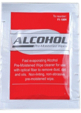 F1-1004-Toallitas limpiadoras prehumedecidas con alcohol isopropílico al 99 % PACK 50