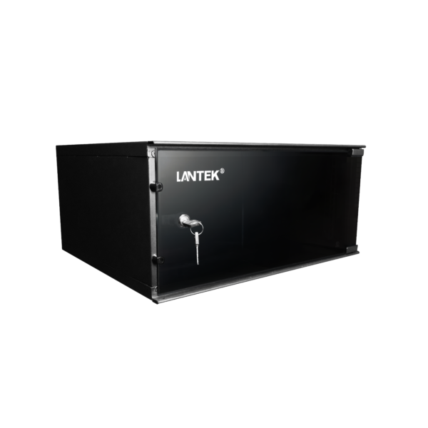 LTK GAB4BW-Gabinete 4U Pared Ecoline Desarmado s/abanico 1 Puerta