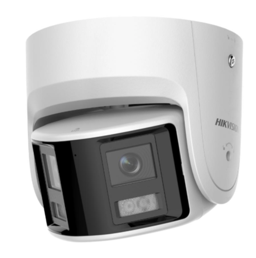 DS-2CD2347G2P-LSU/SL - HIKVISION 4MP Color-VU - PoE Cámara IP al aire libre, luz estroboscópica activa y alarma de audio, detección inteligente de seres humanos/vehículos, imágenes coloridas 24/7, audio incorporado, H.265+, IP67
