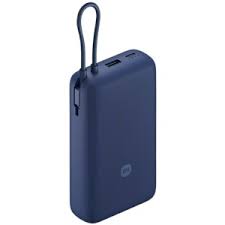 Xiaomi - Power bank - 33 Watt - Lithium - Para Universal - 20000mAh (Integrated Cable) Bl