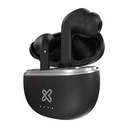 Klip Xtreme - True wireless earphones - Para Phone / Para Portable electronics / Para Tablet - Wireless - 26Hrs Hybdrid ANC Black