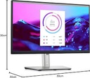 Dell - LED-backlit LCD monitor - 27" - LED HDMI VGA DP Blk 3Y P2725H