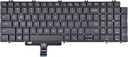 Repuesto original-Teclado Dell 5540 iluminado inglés