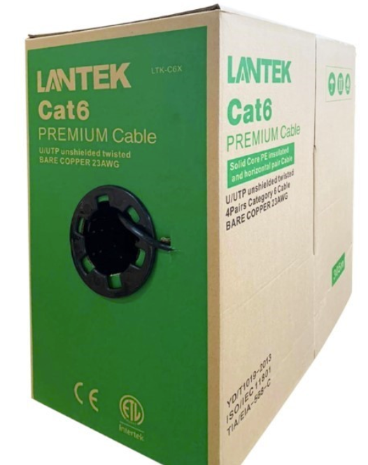 LTK-C6X V2 LANTEK - Cable UTP Cat6 Indoor / Outdoor Caja 305 Mtrs