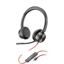 POLY - Headphones - Wired - Blackwire 8225 Stereo