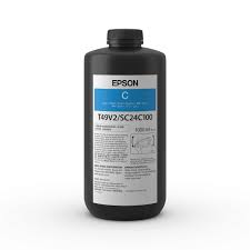 Epson UltraChrome - T49V210- ink Bottle - Cyan - 1000 ml