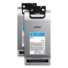Epson T45S2 - Paquete de 2 - 1.5 L - gran capacidad - cián - original - paquete de tinta - para SureColor R5070L