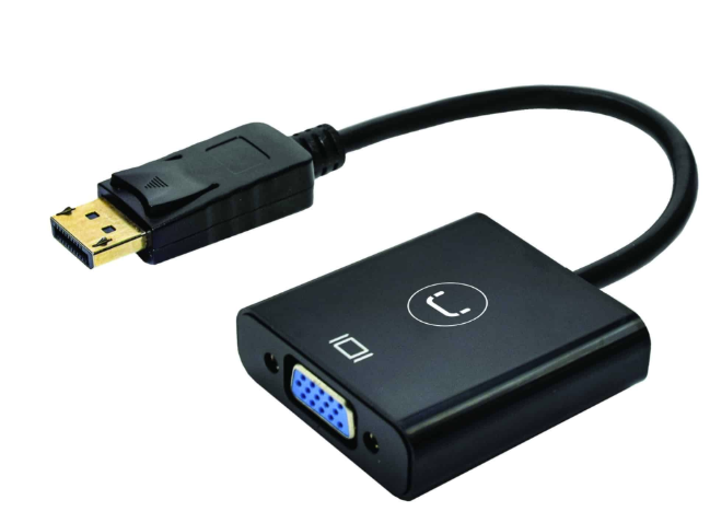 UNNO ADAPTADOR DE DISPLAYPORT A VGA AD3006BK