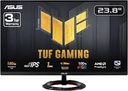VG249Q3A-Monitor para juegos TUF Gaming VG249Q3A: 24 pulgadas (23.8 pulgadas visibles), Full HD (1920 x 1080), 180Hz, Fast IPS, ELMB, 1 ms (GTG), FreeSync Premium™, Variable Overdrive, 99% sRGB