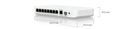 Ubiquiti - Switch - 8 - USW-Flex-2.5G-8-PoE