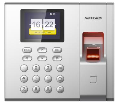 DS-K1T8003EF - Hikvision Terminal de control de asistencia con huella dactilar