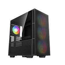WHAPE4-G1-CASE GAMING RGB DEEPCOOL CH560 MID TOWER 3 VENTILADORES DE 140MM Y 1 DE 120MM CON VIDRIO LATERAL Y MALLA FRONTAL R-CH560-WHAPE4-G1 BLANCO