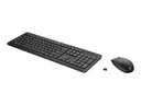 HP 235 - Juego de teclado y ratón - inalámbrico - EE. UU. - Smart Buy - para Pro Mobile Thin Client mt440 G3; ProBook 455 G9, 45X G8; ZBook Power G9, Studio G9
