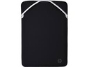 HP - Funda para portátil - 14.1" - Negro plateado - Protector reversible