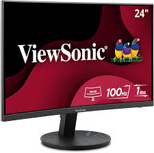 ViewSonic - 24" - Full HD Curved Business Monito