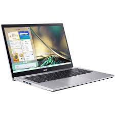 Acer A3 - Notebook - 15" - AMD Ryzen 5 7520U / 2.8 GHz - 16 GB - DDR5 SDRAM - 512 GB - Integrated graphics - Microsoft Windows 11 Home - Silver