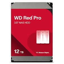 Western Digital WD Red - Hard drive - Internal hard drive - 12 TB - 3.5" - 7200 rpm - SATA