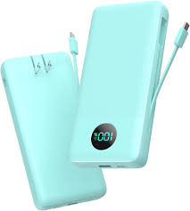 Klip Xtreme - Power bank - 24 pin USB-C - 4 pin USB Type A / 24 pin USB-C - Lithium polymer - Para Universal - Display Wireless Charging