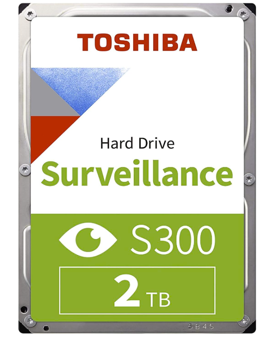 HDWT720UZSVA -Toshiba Disco duro de vigilancia S300 de 2 TB - Disco duro interno SATA de 3.5'