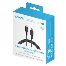 Anker - CABLE 322 C-C - BLACK