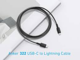 Anker - Charge/Sync cable - 322 USB-C/Lightning Cable (