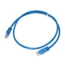 PATCH CORD UTP CAT 6 4PR 24AWG AZUL 3FT (0.91MTS)  TEKLINK